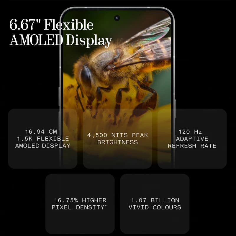 Global Version Nothing Phone (3) 5G Smartphone Qualcomm Snapdragon 8S Gen 4  65W Charging NFC 6.67'' 120Hz AMOLED 50MP Camera - 3
