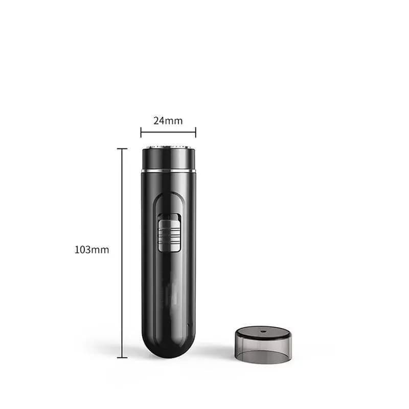 ماكينة حلاقة كهربائية صغيرة ومريحة للرجال - قابلة للشحن عبر USB، للاستخدام الجاف والمبلل، سهلة الاستخدام بزر واحد - مثالية للمنزل والسيارة والسفر! - 3