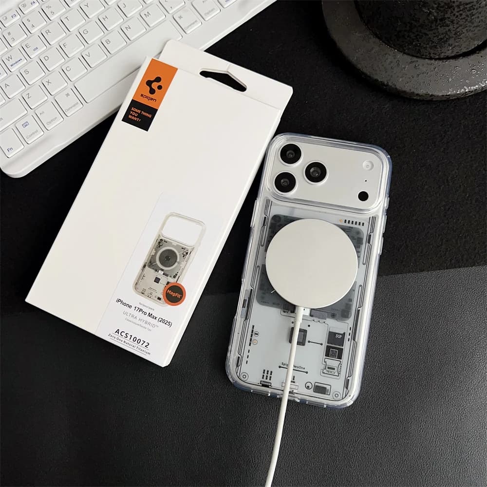 Spigen Ultra Hybrid MagFit Magnetic Phone Case For iPhone 17 Air 16 15 14 13 Pro Max Plus For Magsafe Wireless Charging Cover - 5