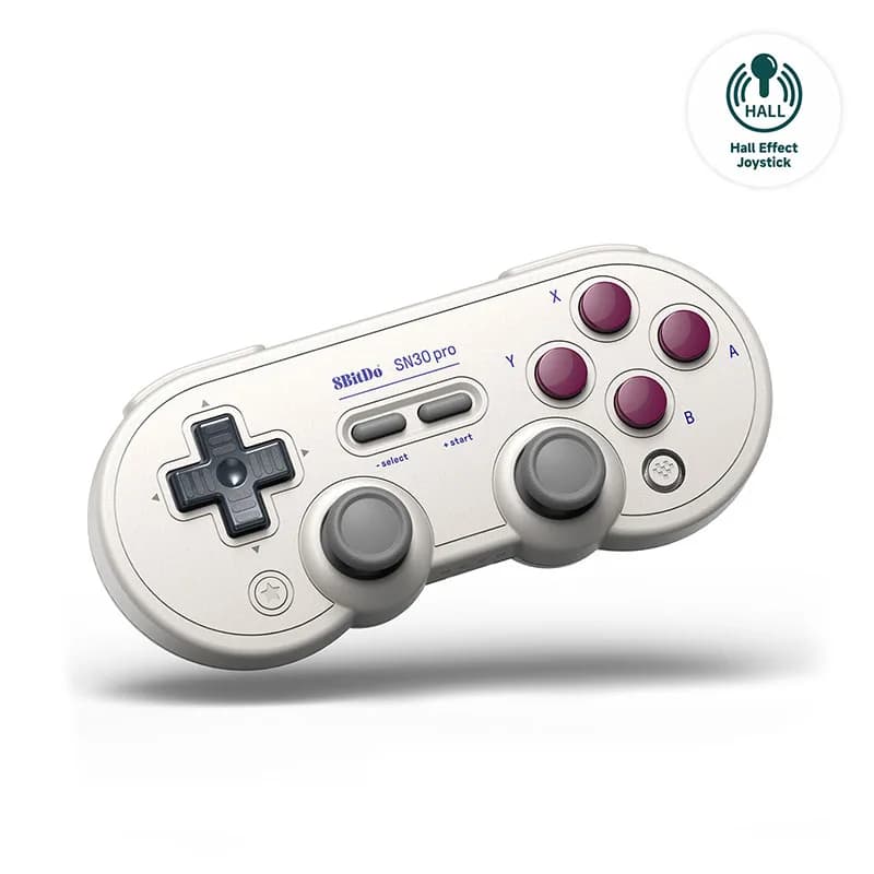 8BitDo SN30 Pro يد تحكم بلوتوث لاسلكية بتأثير هول لسويتش 2، 1، كمبيوتر، Windows 10، 11، Steam Deck، أندرويد، macOS - 3