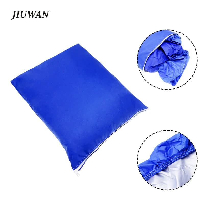 Heavy Duty Fishing Ski Boat Cover for 11-13' 14-16' 17-19' 20-22' V-Hull Waterproof  Sunproof UV Protector Boat Mooring Cover - 2