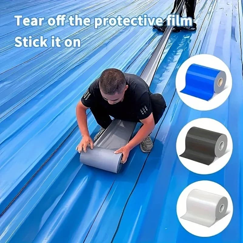Protecting Roof Waterproof Tape Prevent Water Leakage Repair Adhesive Tapes Strong Viscosity Sealing Tape Fix Refurbishment Tool - 3
