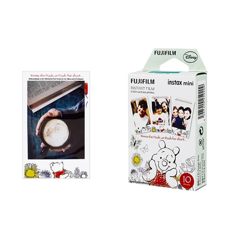 فيلم Fujifilm Instax Mini 10-30 ورقة أفلام وينني الجديدة ورق صور لكاميرا Fujifilm الفورية Mini 12 9 11 8 Link EVO SP-2 - 5