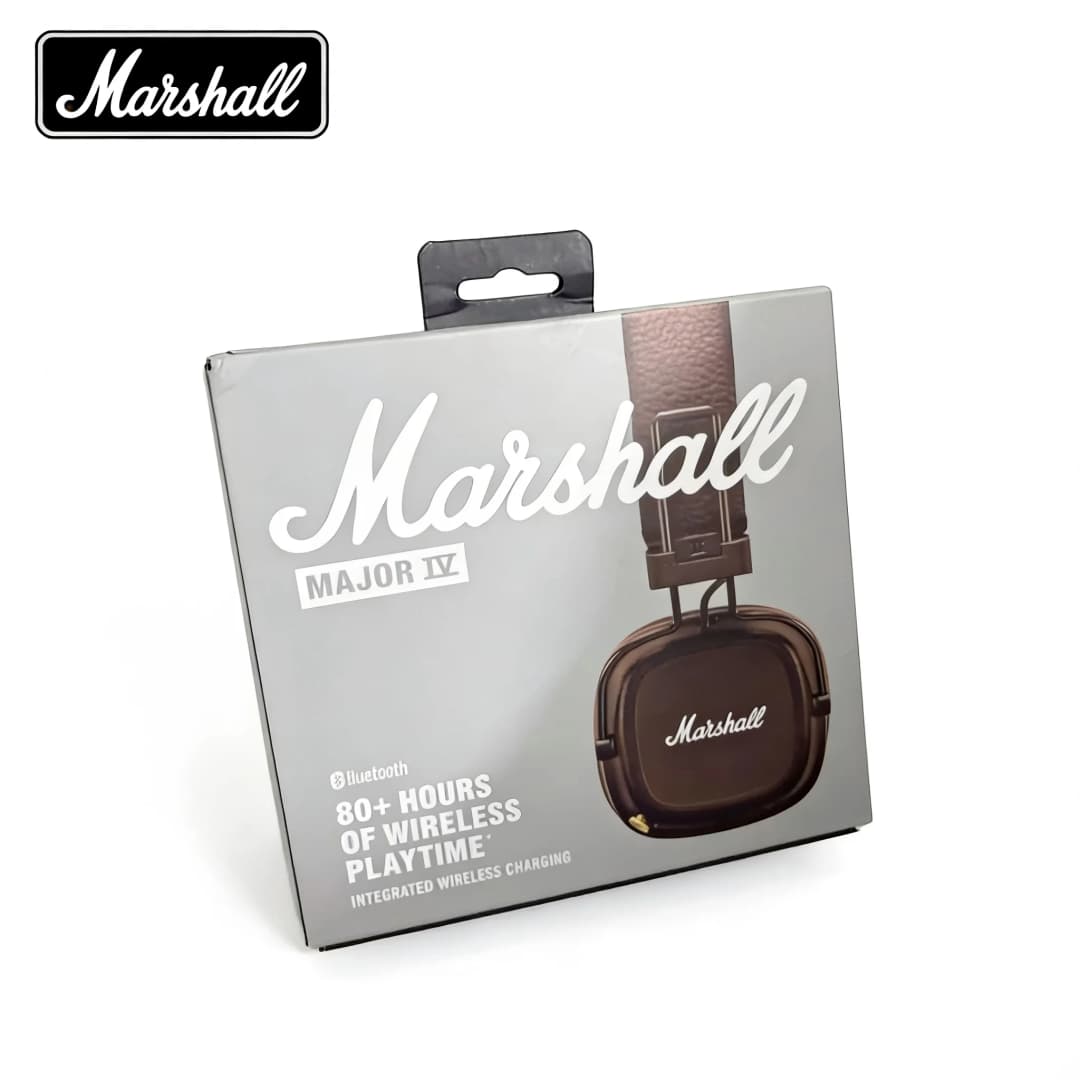 Marshall Major IV 4 Wireless Bluetooth Headphones Foldable Deep Bass Sport Gaming Headset On-Ear Wireless Headphone With Mic - 5