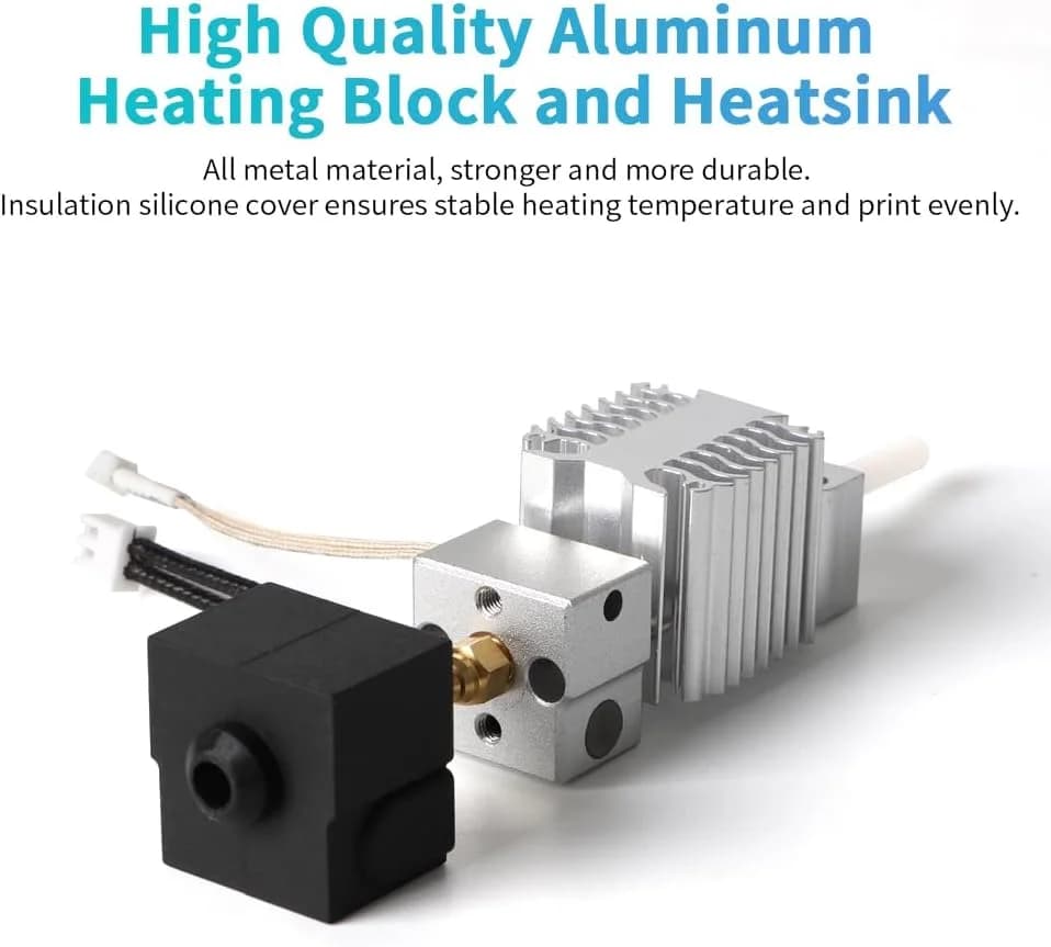 Creality Ender 3 V3 SE Hotend Nozzle Kit Efficient Heating Cooling Dissipate Heat Stainless Steel Throat 3D Printer Accessories - 4