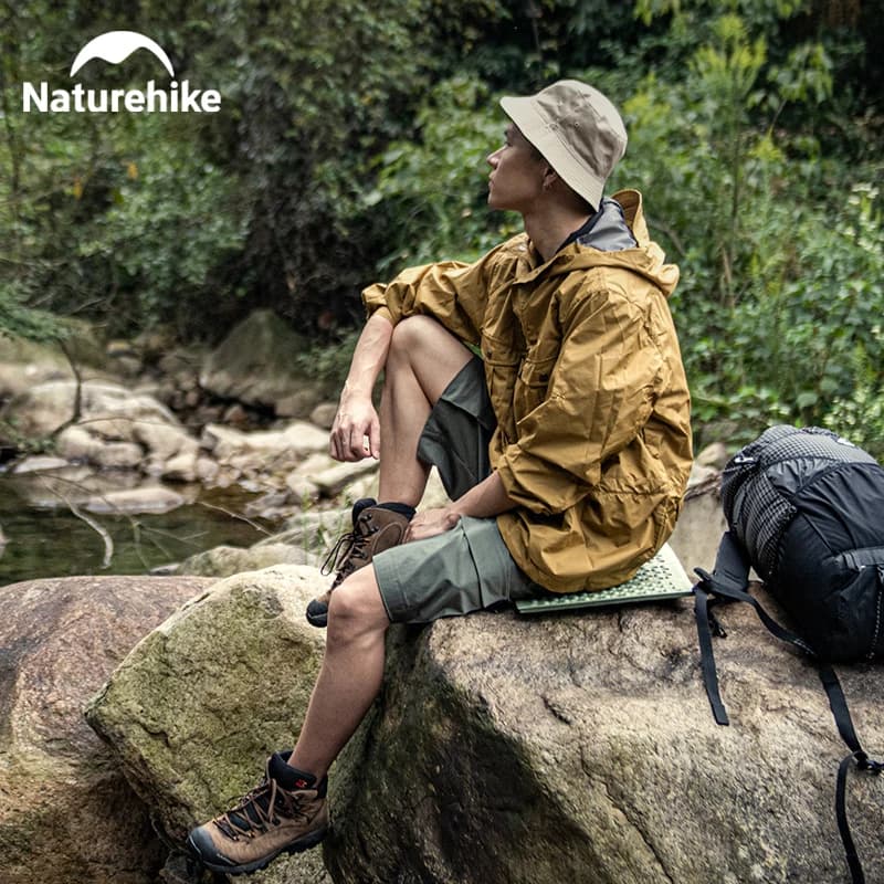 بساط تخييم من Naturehike خفيف الوزن قابل للطي بساط صغير محمول قابل للطي بساط نزهة خيمة بساط نوم بساط شاطئ للمشي لمسافات طويلة في الهواء الطلق - 6
