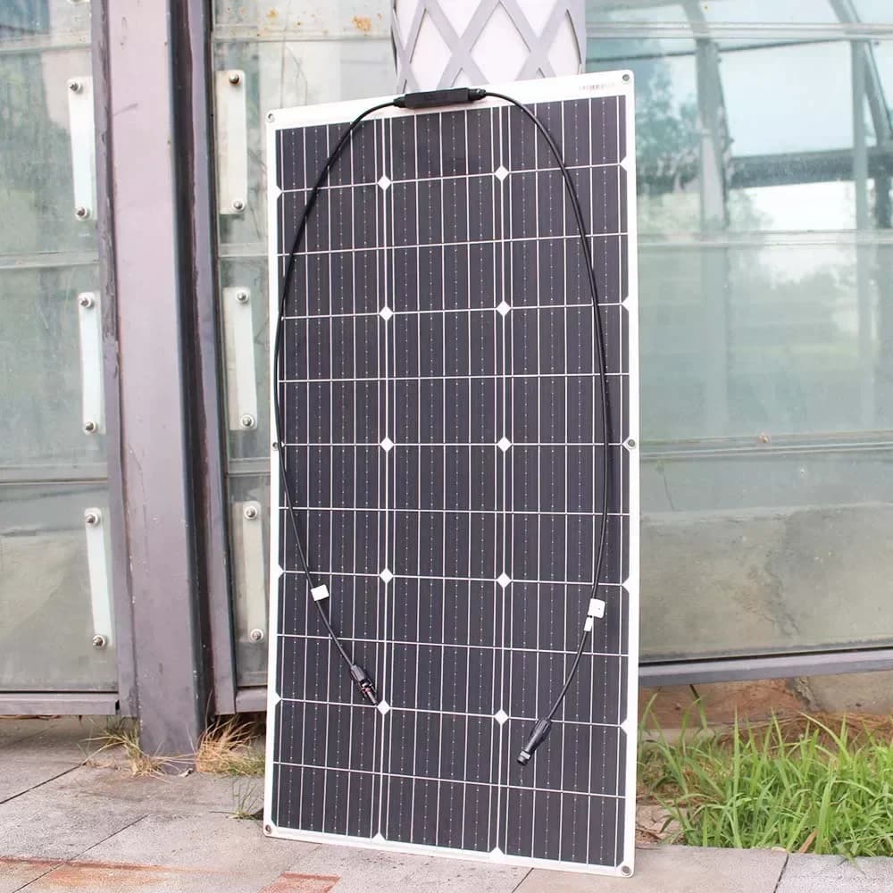 12V Flexible Solar Panel 600W 100W 200W 300W 400W 500W Bendable Waterproof Monocrystalline Best Solar Panel China for RV Boat - 3