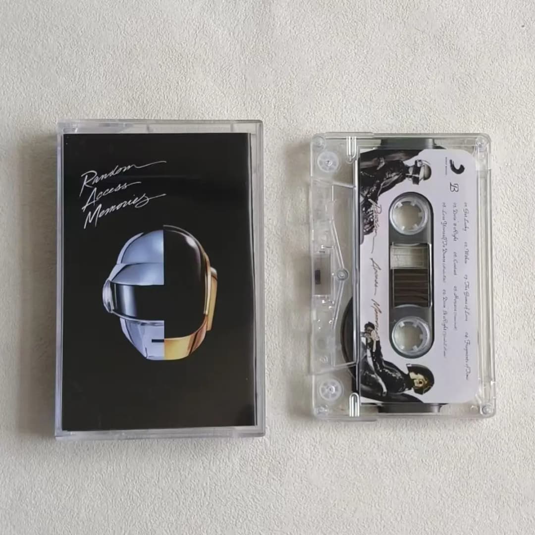 DJ Daft Punk Thomas Bangalter Music Tape Homework Album Discovery 3pcs Cassettes Cosplay Walkman Recorder Car Soundtracks Box - 5