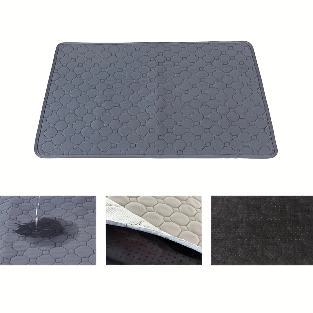 وسادة بول الكلب قابلة لإعادة الاستخدام وقابلة للغسل، حصيرة بول الكلب للسيارة والأرضية والأريكة، مقاومة للماء وامتصاصية، حصيرة تدريب الجراء والقطط، مستلزمات الحيوانات الأليفة - 6