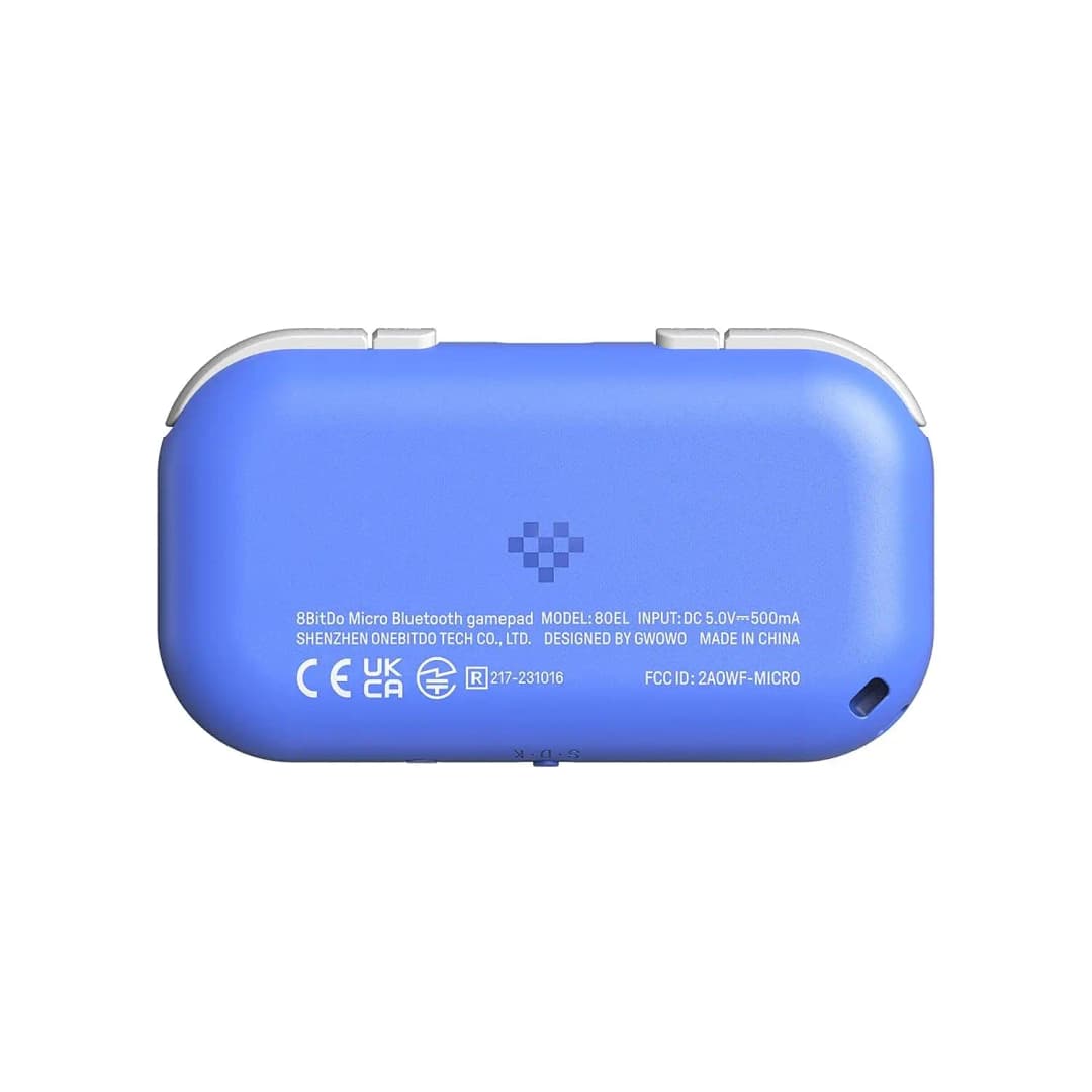 8Bitdo Micro Bluetooth Gamepad Pocket-sized Mini Game Controller for Switch, Android, and Raspberry Pi, Supports Keyboard Mode - 4