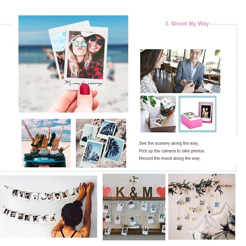 Fujifilm Instax Mini Film 10 -30 Sheets Mini12 Camera Film for Fuji 3 Inch Instant Mini Film Camera Mini 11/EVO/9/SE/41/40/90/25 - 3