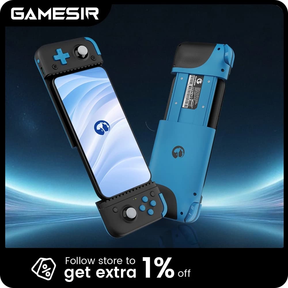 ذراع تحكم GameSir X2s للهواتف المحمولة أندرويد تحكم ألعاب للسحابة Xbox Game Pass STADIA xCloud عصا تحكم بتأثير هول