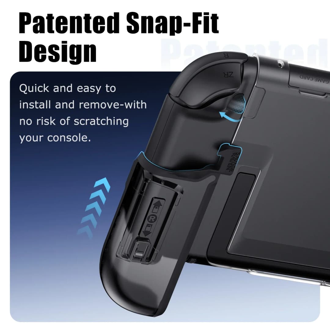 Savage Raven by Skull & Co. FissionGrip Dockable Revolutionary Split Protective Case for Nintendo Switch 2 - 3