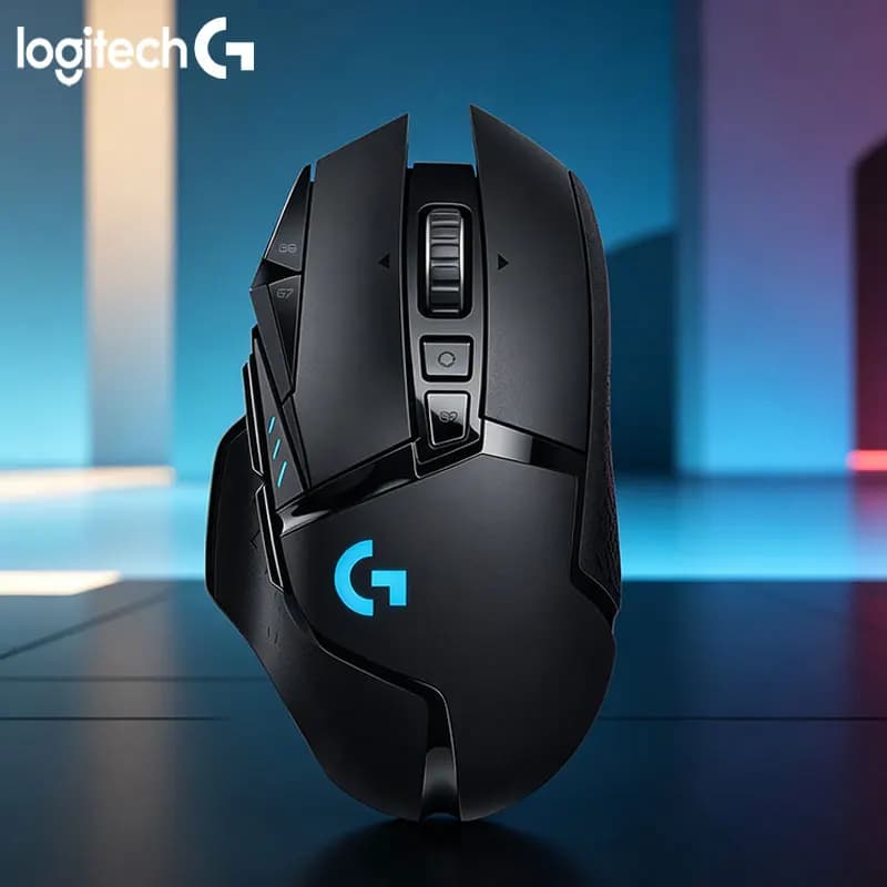 فأرة الألعاب الاحترافية Logitech G502/G502HERO/PRO X SUPERLIGHT 2SE - استجابة سريعة وزمن وصول منخفض