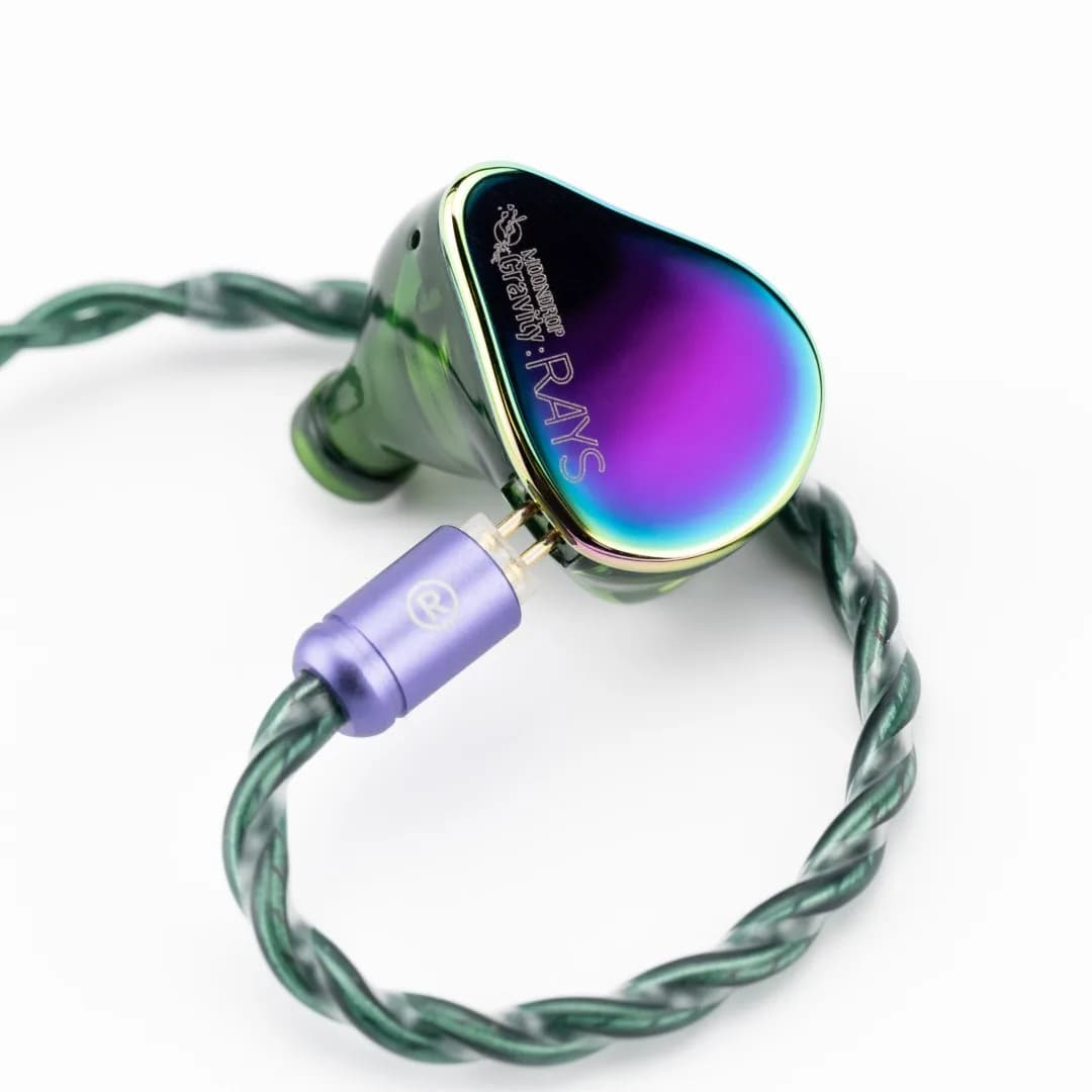 Pre-order Moondrop Rays Earphone1DD+1Planar Driver Professional Gaming IEMS Earphone Noise Cancellation Wired Earphone - 2