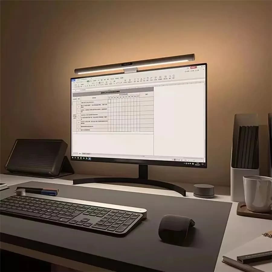 YEELIGHT شريط إضاءة الشاشة برو حماية العينين قراءة ذكية مصباح كمبيوتر شخصي عرض إضاءة معلقة تحكم بالتطبيق من mi home - 4