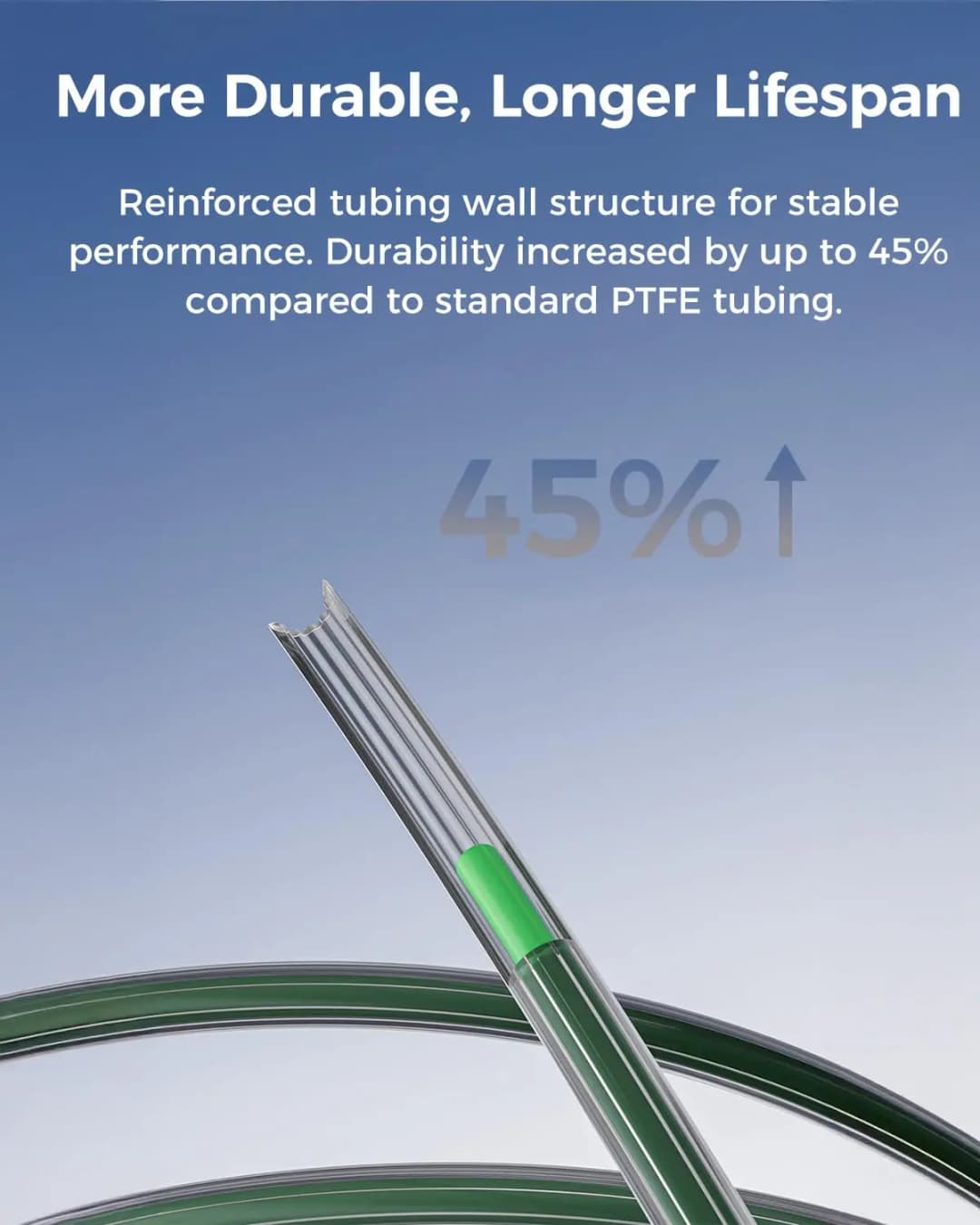 أنبوب PTFE محدث منخفض المقاومة على شكل نجمة بقطر خارجي 4 مم لتدفق فائق السلاسة لطابعة ثلاثية الأبعاد DIY متوافق مع BambuLab AMS وCreality - 5