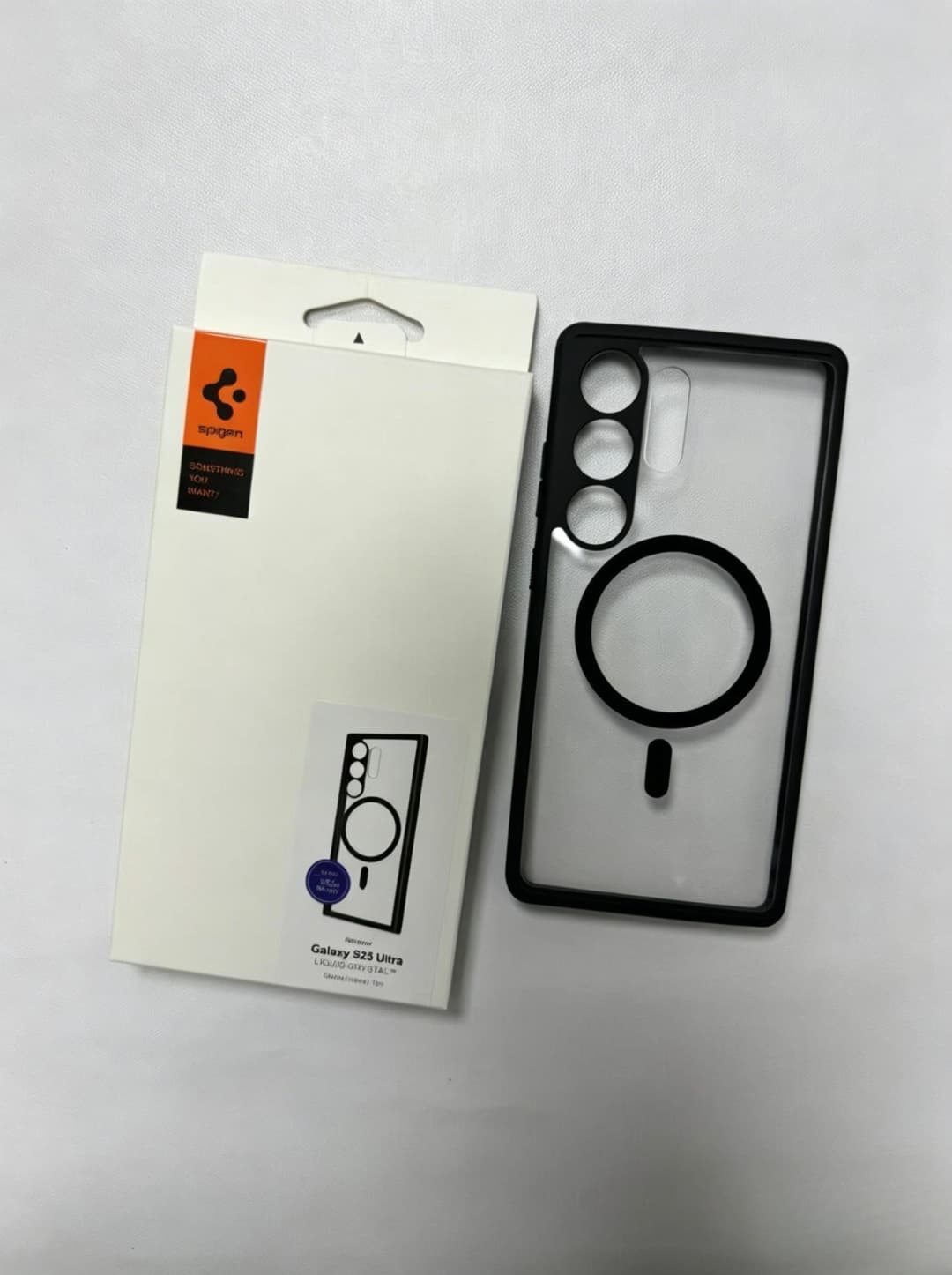 Spigen for Samsung S25 Ultra S24 Ultra Transparent Phone Case Magnetic Protective Cover Anti-Drop - 5