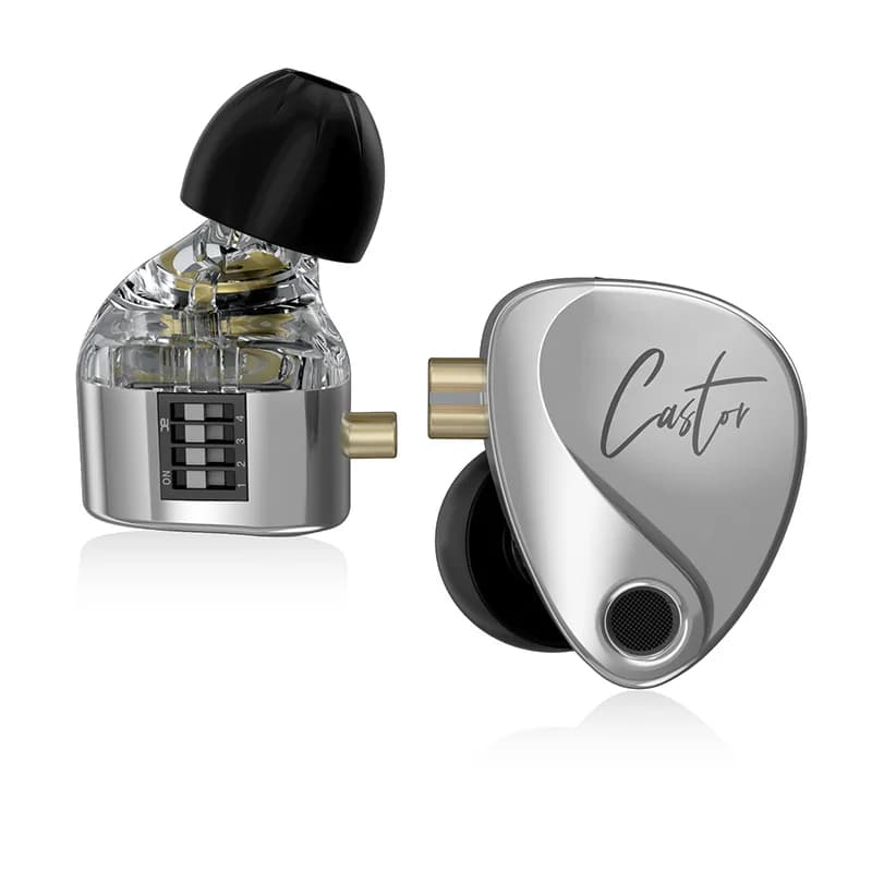 سماعة أذن جديدة من KZ Castor داخل الأذن، سماعة أذن HiFi، سماعة أذن ديناميكية عالية الجودة، سماعة أذن متوازنة قابلة للضبط، سماعة رأس مراقبة، سماعات أذن إلغاء الضوضاء - 2
