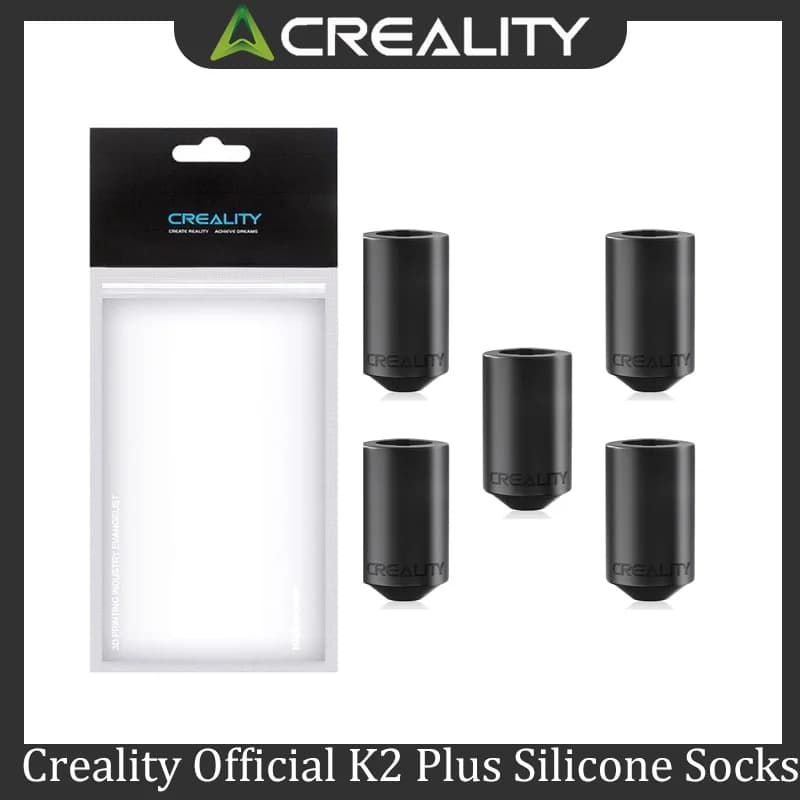 Creality Official K2 Plus Silicone Socks,K2/ K2 Pro Hotend Silicone Cover,Heating Block Insulation Cover3D Printer Heater Cover