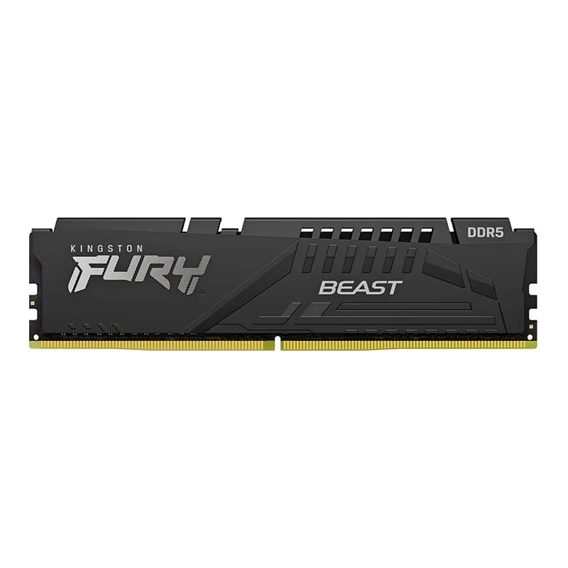 ذاكرة كينجستون FURY Beast DDR5 8 جيجا 16 جيجا 4800 ميجا هرتز 32 جيجا 5200 ميجا هرتز 5600 ميجا هرتز 6000 ميجا هرتز 6400 ميجا هرتز كمبيوتر مكتبي لمعالج AMD Intel لوحة أم 288 دبوس DIMM PC5 - 2