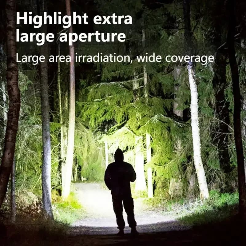 Philips SFL1236 High Power LED Flashlight with 4 Lighting Mode Portable Rechargeable led Lamp for Outdoor Camping Lights - 5