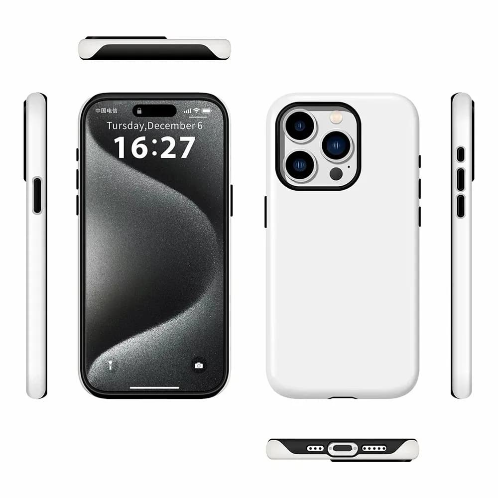 Clmj Luxury Nothing Changes Phone Case for iPhone 17 16e 16 15 14 13 12 11 X XS XR XSMAX 7 8 Air Pro Max Plus Double-layer Cover - 6