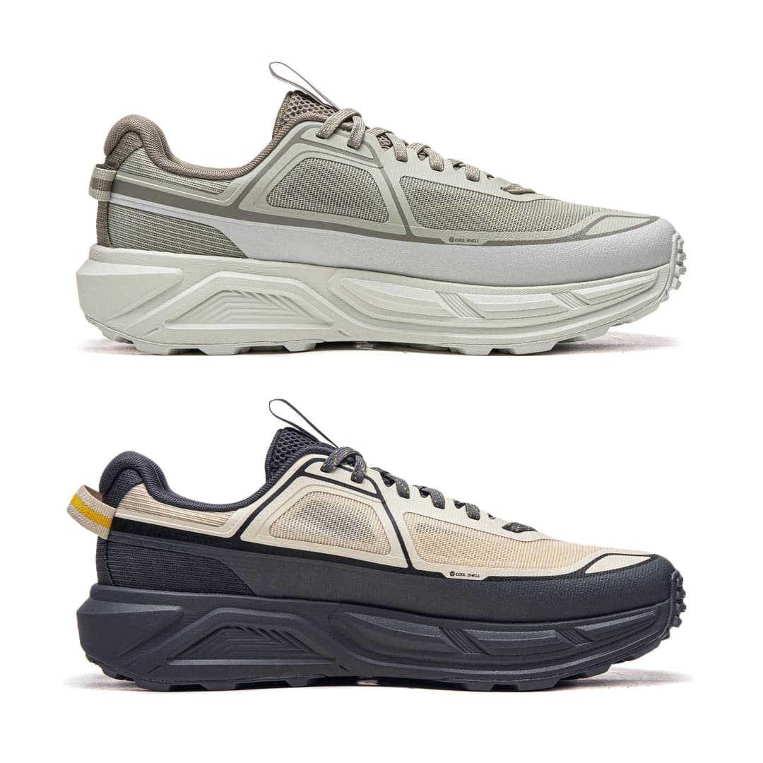 أحذية المشي لمسافات طويلة Li-Ning AXJ STRIDE 2 للجنسين مع تقنية COOL SHELL للتهوية والتوسيد المرتد، أحذية رياضية للمشي AHTW007 - 6