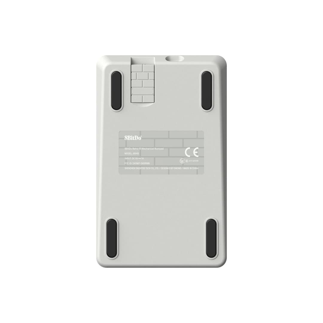 8BitDo لوحة أرقام ميكانيكية Retro 18، تدعم وضع الآلة الحاسبة، لوحة أرقام بلوتوث/2.4G/سلكية لWindows وأندرويد - 2