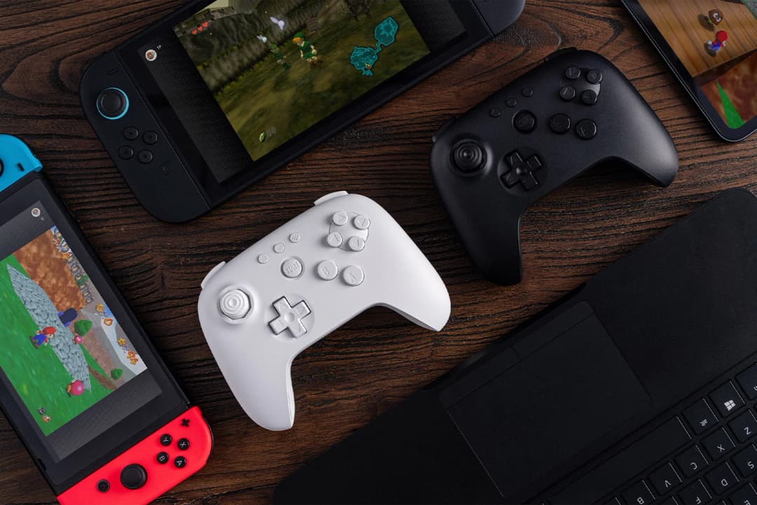 8BitDo وحدة تحكم بلوتوث N64 للأنالوج ثلاثي الأبعاد، نينتندو سويتش، سويتش 2، عصا تحكم يد تحكم لألعاب Windows وأندرويد - 5