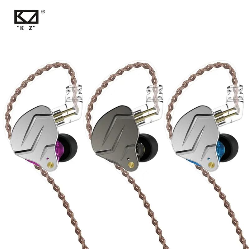 KZ ZSN PRO سماعات أذن 1DD+1BA هايبرد درايف هاي فاي باس سماعة أذن كابل قابل للاستبدال