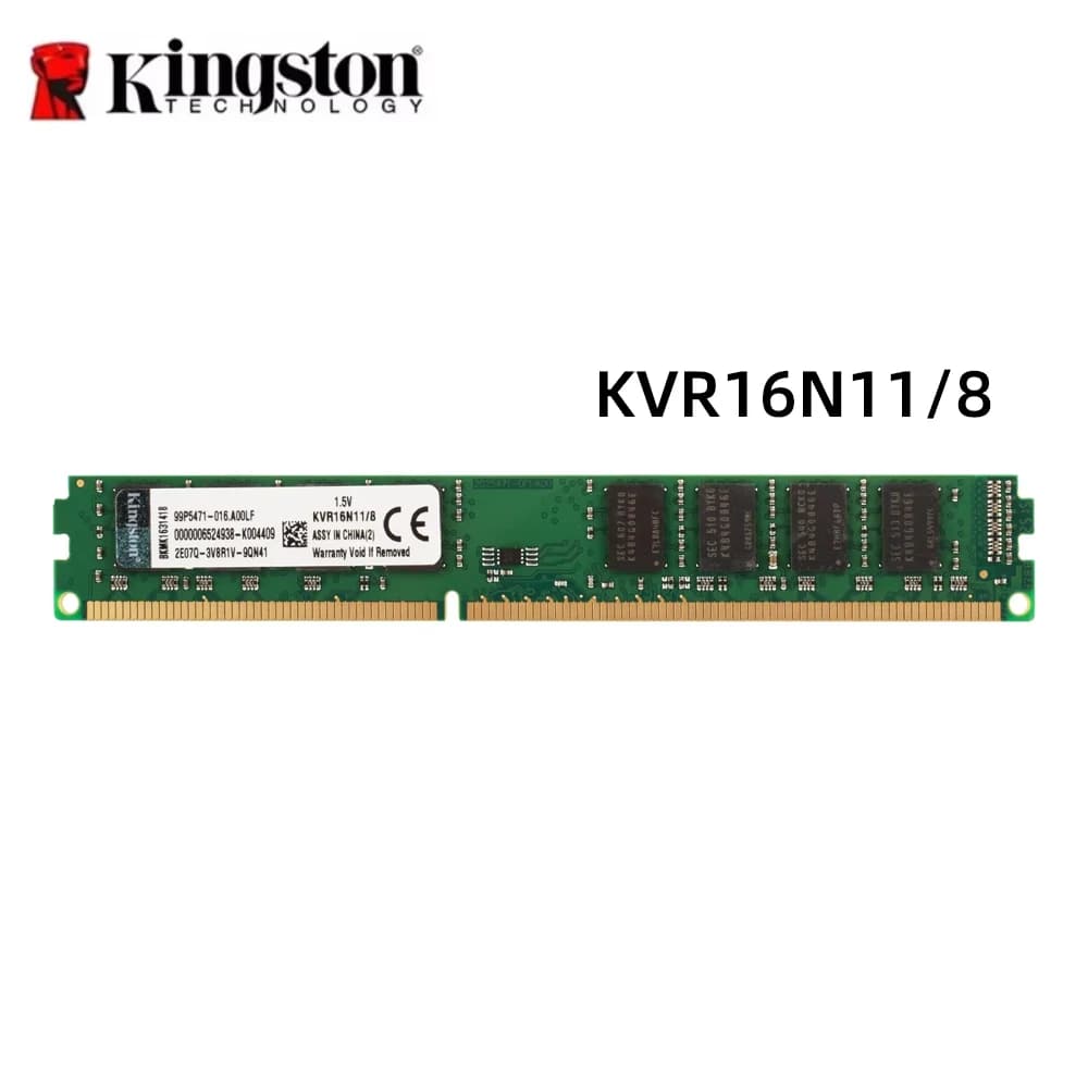 1/2 قطعة كينجستون رام DDR3 4 جيجابايت 8 جيجابايت 1066 ميجاهرتز 1333 ميجاهرتز 1600 ميجاهرتز 1866 ميجاهرتز لذاكرة سطح المكتب UDIMM غير ECC - 4