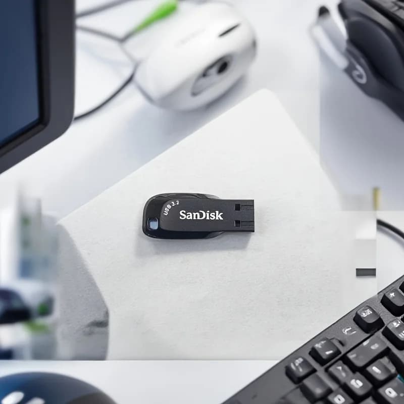 محرك أقراص فلاش SanDisk SDCZ410 Ultra Shift USB 3.2 سعات 32 جيجابايت 64 جيجابايت 128 جيجابايت ذاكرة محمولة للكمبيوتر ذاكرة أصلية U Disk - 6