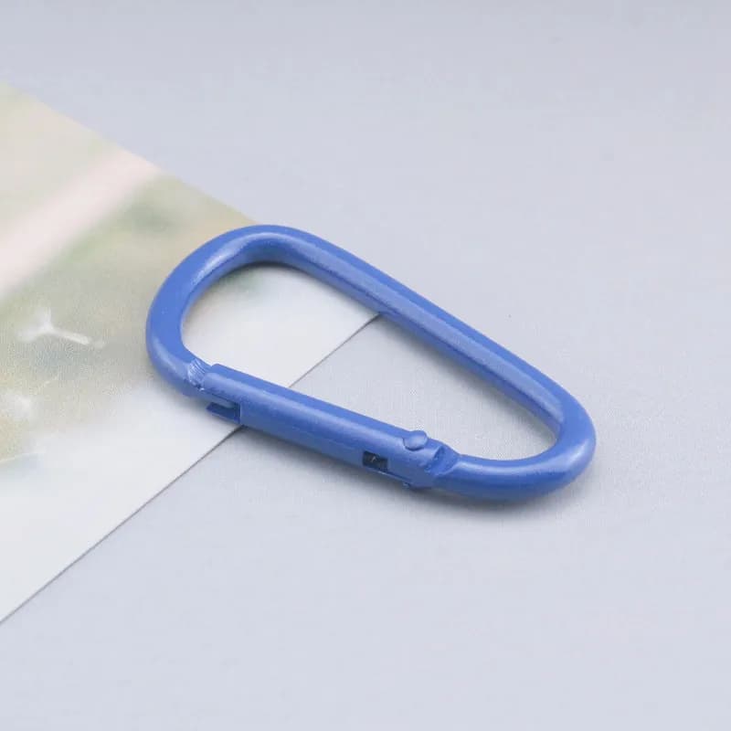 5-20Pcs/Lot Aluminum Alloy Carabiner Buckle Camping Equipment Backpack Buckle Water Bottle Hanging Buckle Snap Hook Keychai - 6