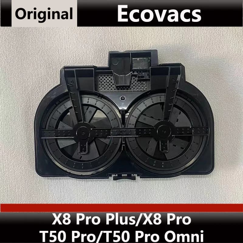 إكسسوار صينية تنظيف محطة القاعدة الأصلية Ecovacs T50 Pro، صينية تنظيف T50 Pro/Omni، مستهلكة بعيوب طفيفة