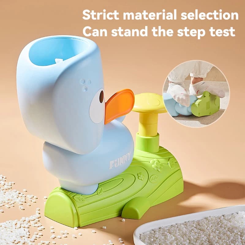 Air Launcher Toy Outdoor Soaring Flying Disc Flying Saucer Foot Launcher Kids Jump Sport Games Children Toys for Kids Boy Gifts - 6