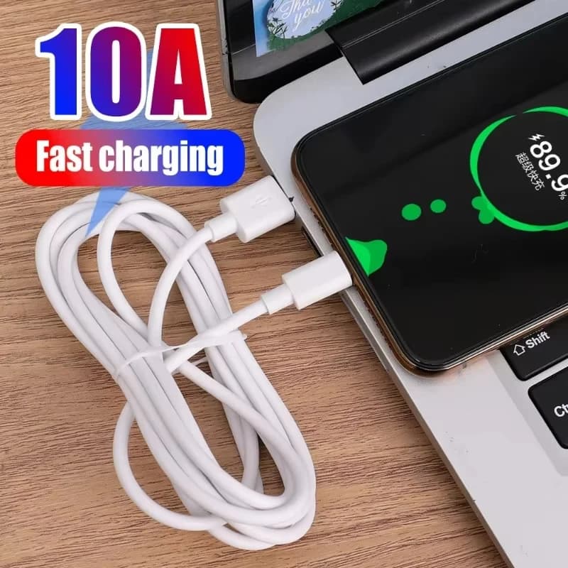 كابل مايكرو USB من NNBILI، 3 قطع، 10 أمبير، شحن سريع، كابل USB لهواتف سامسونج جالاكسي S7 وS6 وPS4 وMP3 والتلفزيون والأندرويد، كابلات بيانات 1 متر - 2