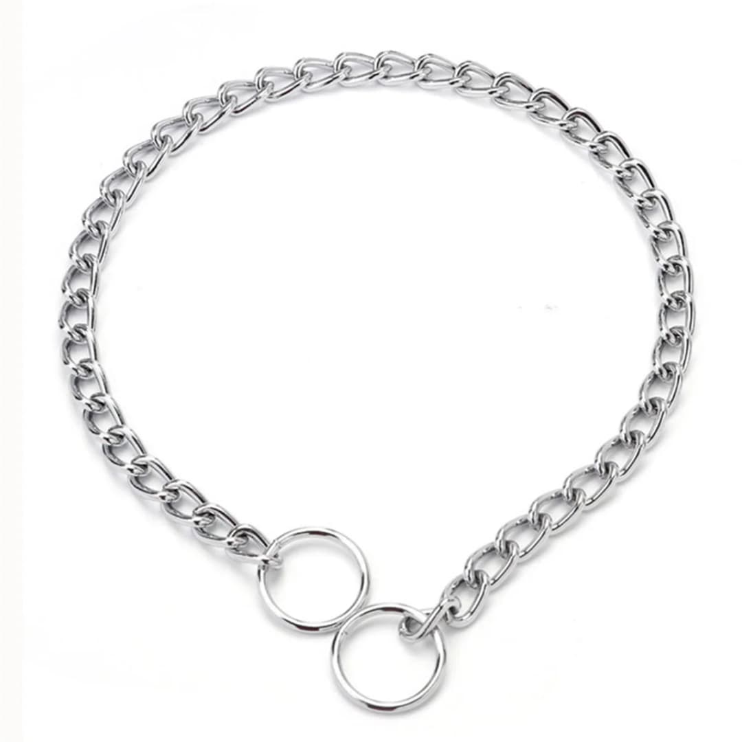 Pet P Snake Chain Collar Dog Choke Collar Stainless Steel Ship Chain for Dogs Adjustable Dog Training Choke Collar For Bulldog - 4