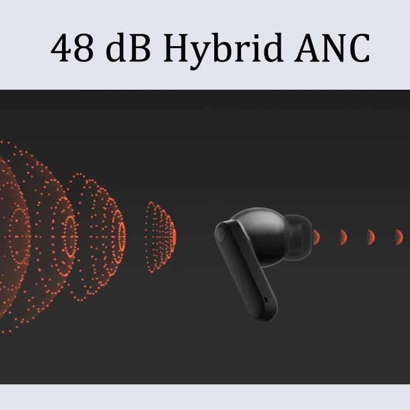 World premiere Nothing CMF Buds 2 driver with Dirac Opteo 6 high-quality mics 48dB Clear sound quality 11mm PMI Hybrid ANC IP55 - 6