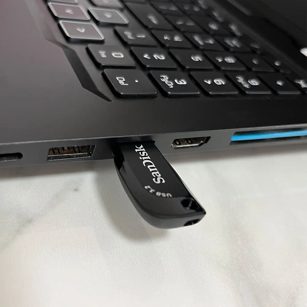 ذاكرة فلاش SanDisk USB 3.2، Mini Pendrive CZ410، سعات 256GB و128GB و64GB و32GB، سرعة قراءة حتى 100 م/ث - 2