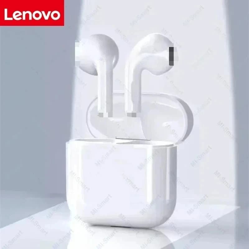 سماعة رأس بلوتوث لاسلكية من Lenovo تصميم أنيق جودة صوت استثنائية راحة طوال اليوم بطارية تدوم طويلاً مع ميكروفون - 2
