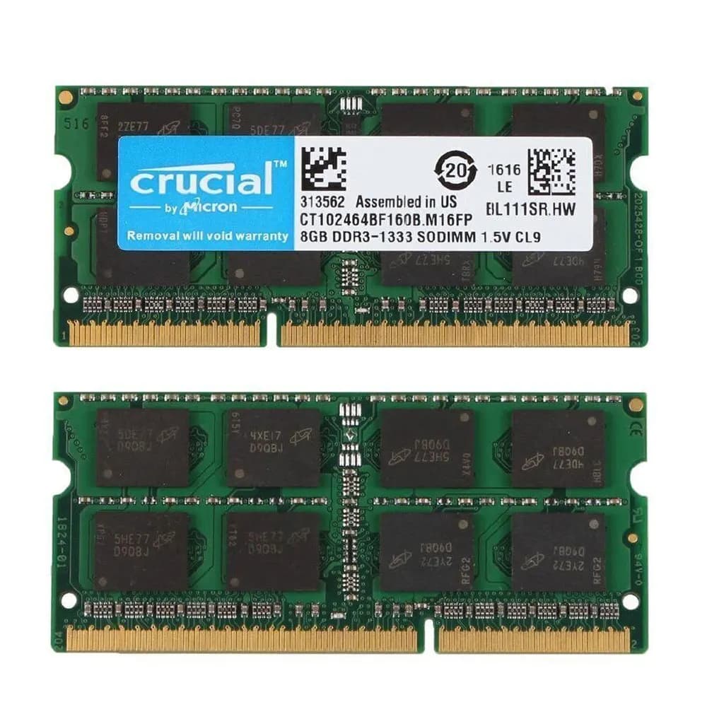 مايكرون كروتيال ذاكرة لابتوب رام DDR3 DDR3L 8GB 4GB 1333 1866 1600MHz SODIMM PC3-10600 PC3L-12800 14900 1.35V/1.5V رامات نوت بوك - 3