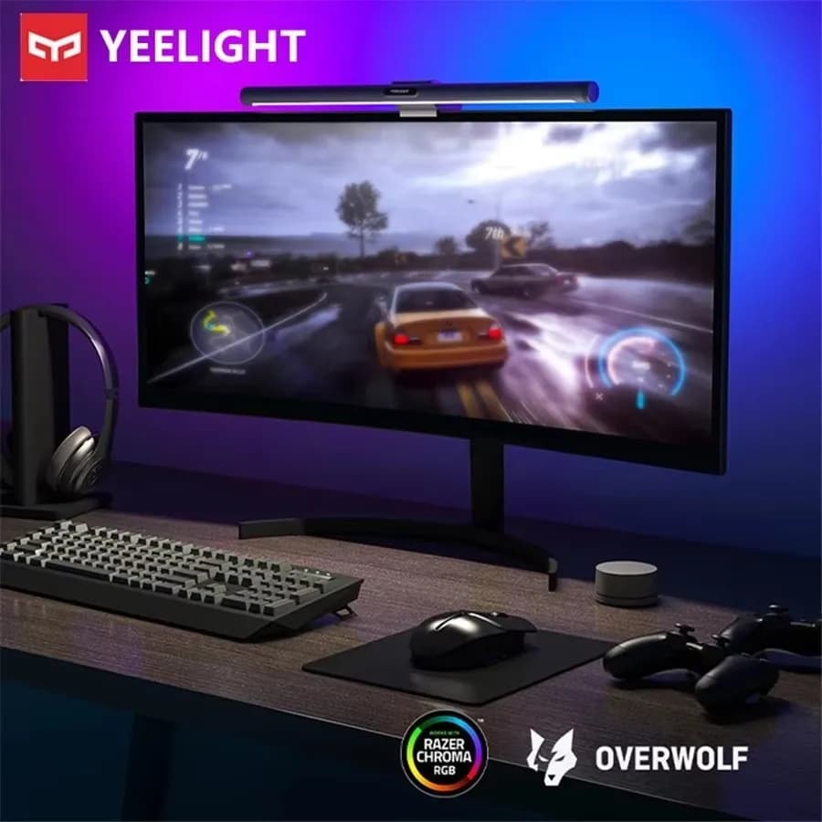 إضاءة YEELIGHT Screen Bar Pro الذكية للكمبيوتر الشخصي مع حماية العين وإضاءة RGB متوافقة مع Mi Home وGoogle Alexa للتحكم عبر التطبيق - 2