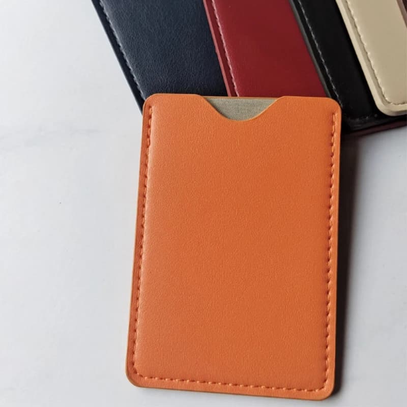 محفظة بطاقات ائتمان كلاسيكية من الجلد الصناعي، حماية RFID، منظم رفيع، مضاد للسرقة، متعددة الفتحات، ضرورية للسفر للرجال والنساء - 3