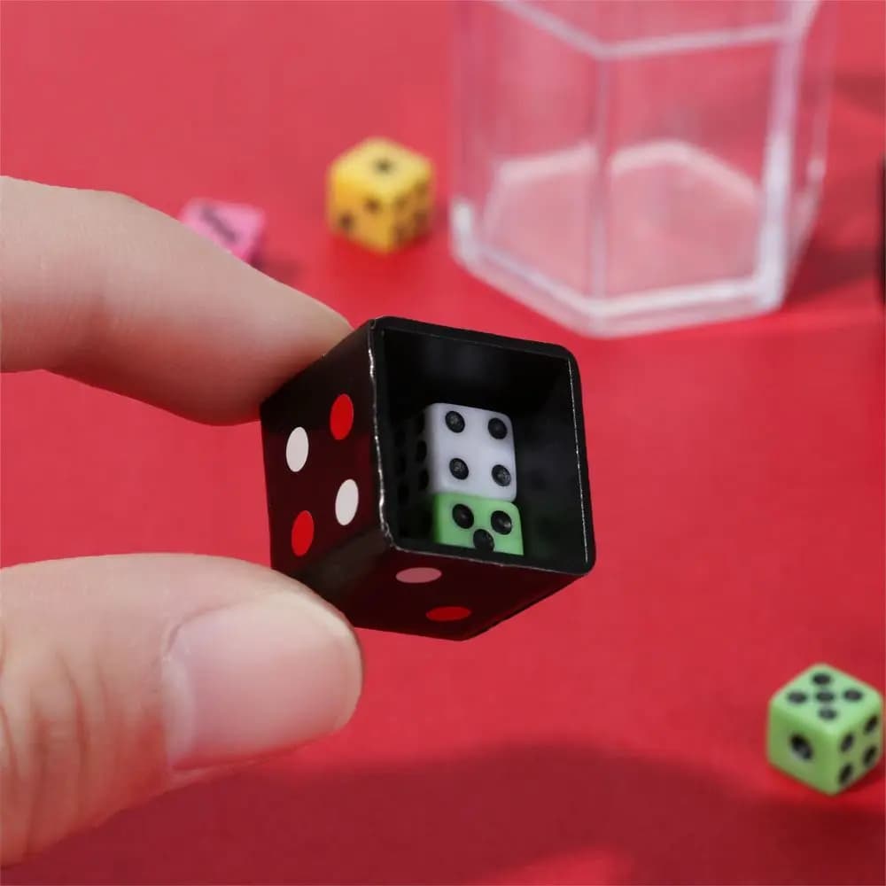 Hot Selling Kids Magic Tricks Set Close-up Funny Toy Prank Multi-Spec Explosion Dice Children Magic Show Prop - 4