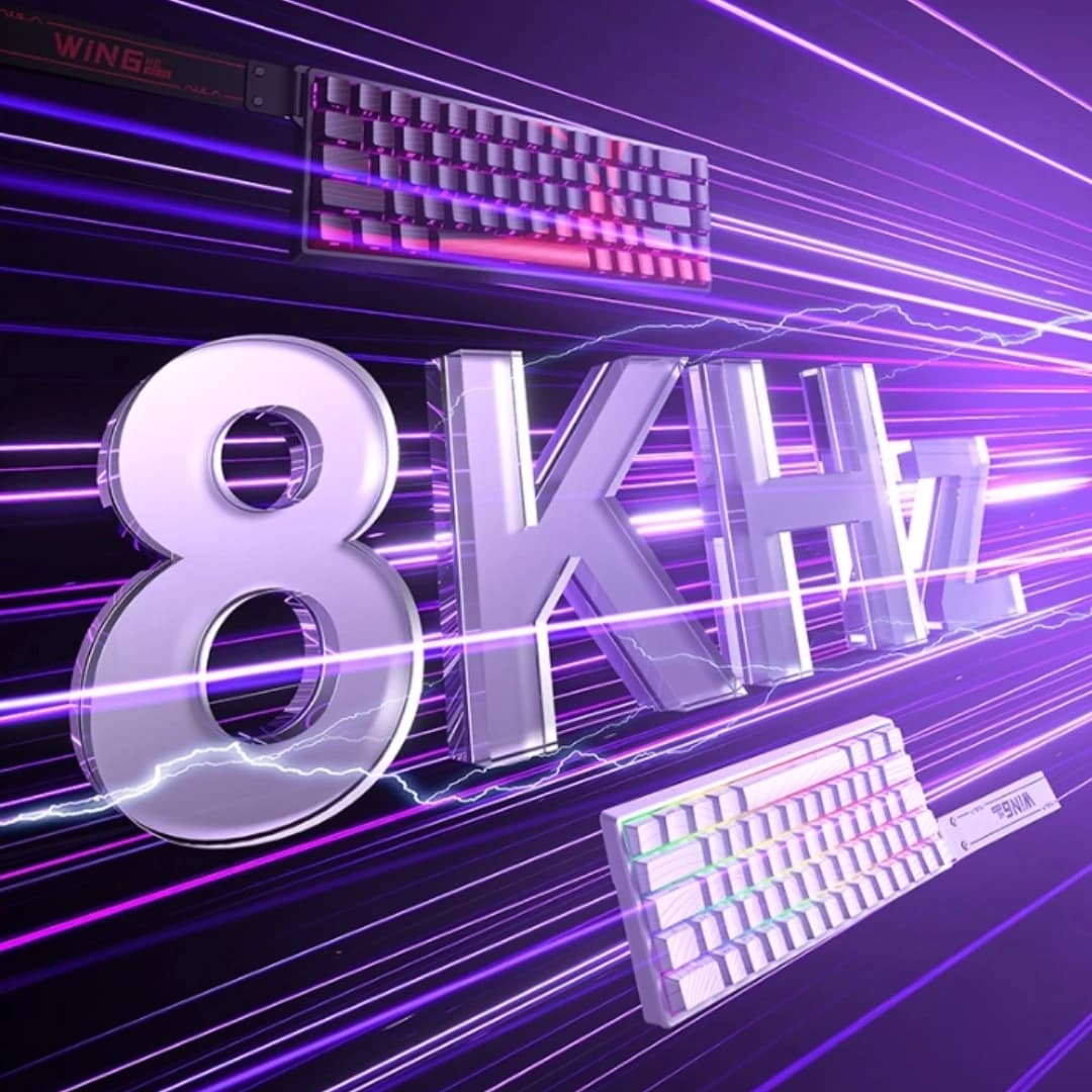 لوحة مفاتيح ميكانيكية للألعاب AULA WIN60/68HE، مفاتيح مغناطيسية، تردد 8000HZ، تأخير منخفض، قابلة للتخصيص، متوافقة مع الألعاب الإلكترونية - 5