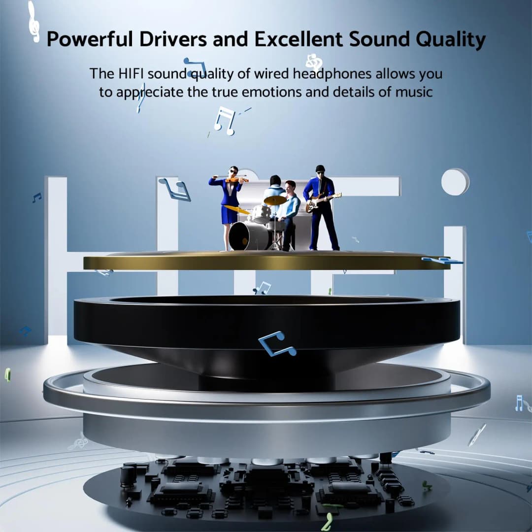 For Samsung Headphones HiFi Surround Sound In-ear USB Type C 3.5mm With wire control Wired Earplugs For Galaxy S24 S23 S22 Ultra - 2