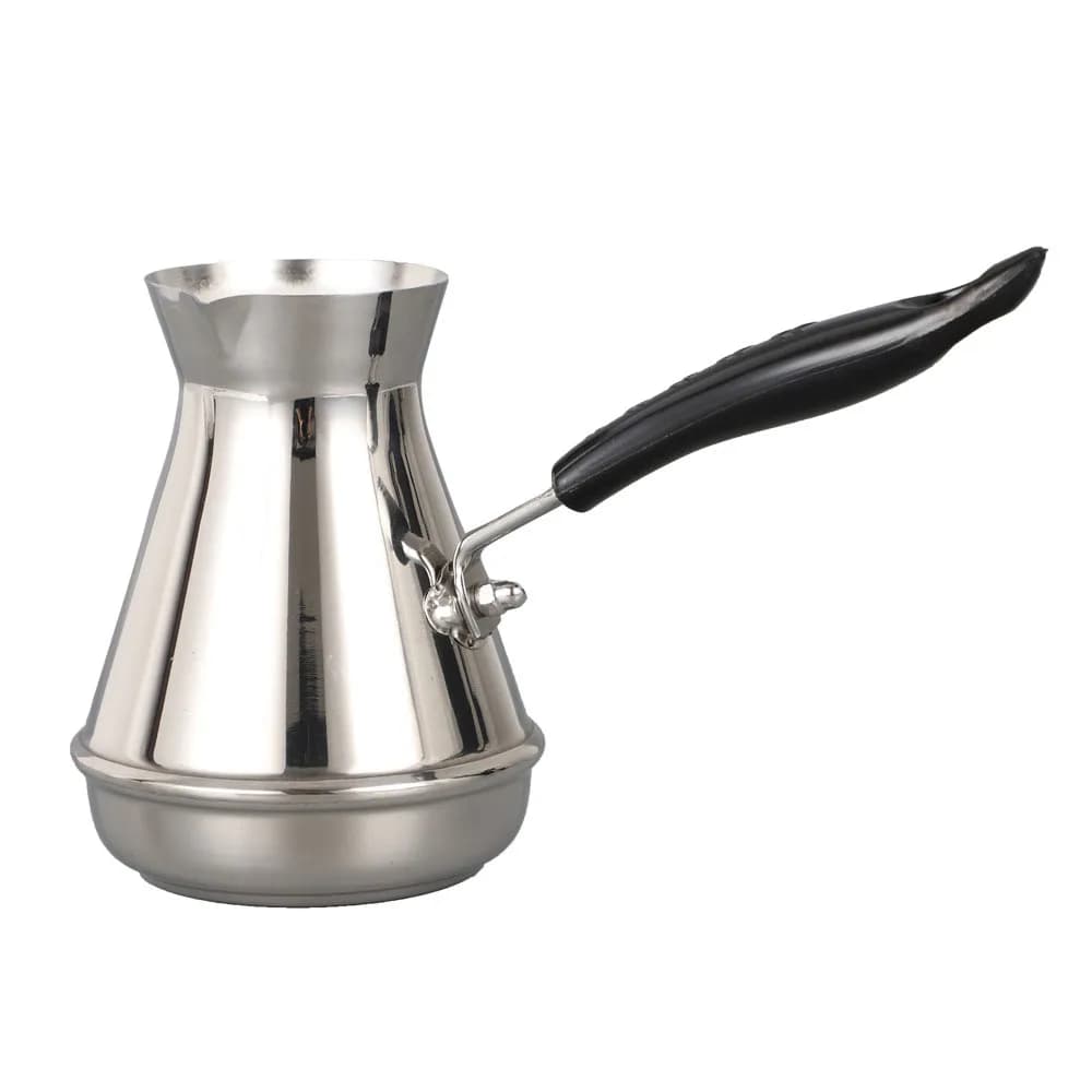 Long Handle Stainless Steel Moka Pot European Coffee kettle Butter Melting Pot Coffee Utensils Turkish Coffee Pot Kitchen Tools - 6