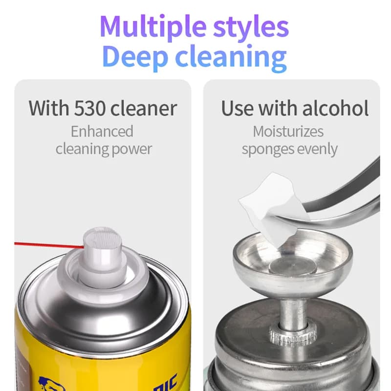 Mechanic NC800 Nano Spong Cleaning No Residue Phone Screen PCB Motherboard Back Cover Glass Camera Cleaning Tool Phone Repair - 4