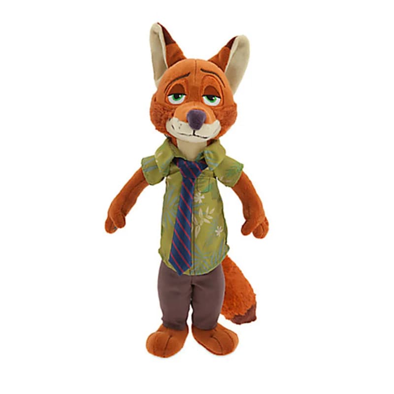 HOT！HOTSALE Cartoon Anime Movie Zootopia Plush Toy Fox Nick Wilde Rabbit Judy Hopps Doll Soft Stuffed Animals Xmas Gifts - 4